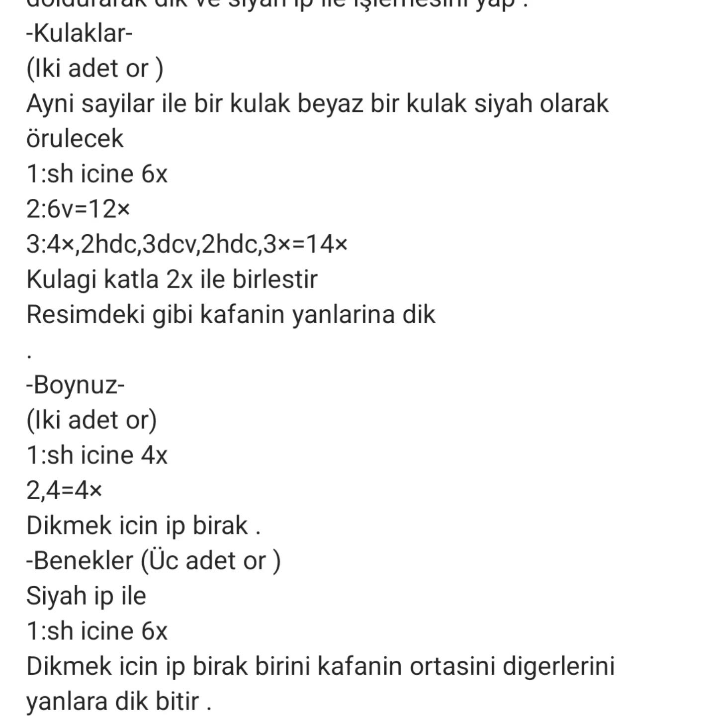 Emzik Zinciri veya Anahtarlık İçin Sevimli İnek Mocuk Tarifi