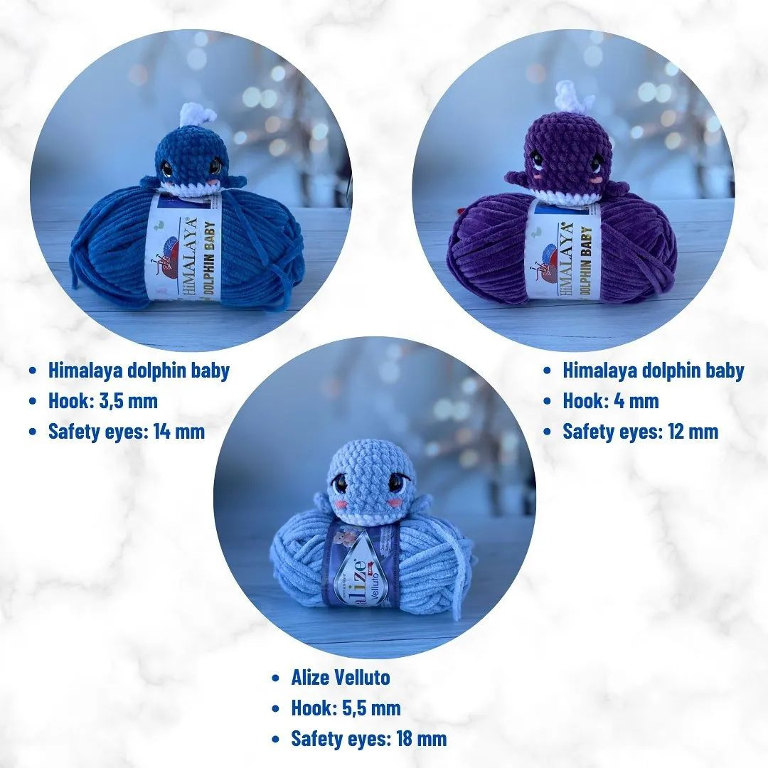 Free Crochet Pattern: Adorable Amigurumi Whales Stack with Video Guide