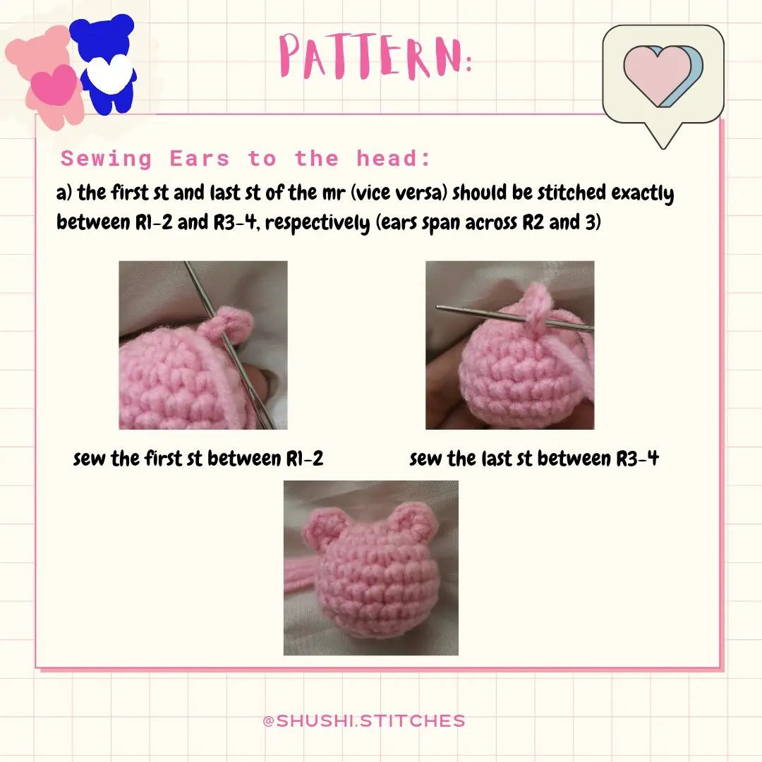 Free Crochet Pattern: Adorable Couple Bear Keychains