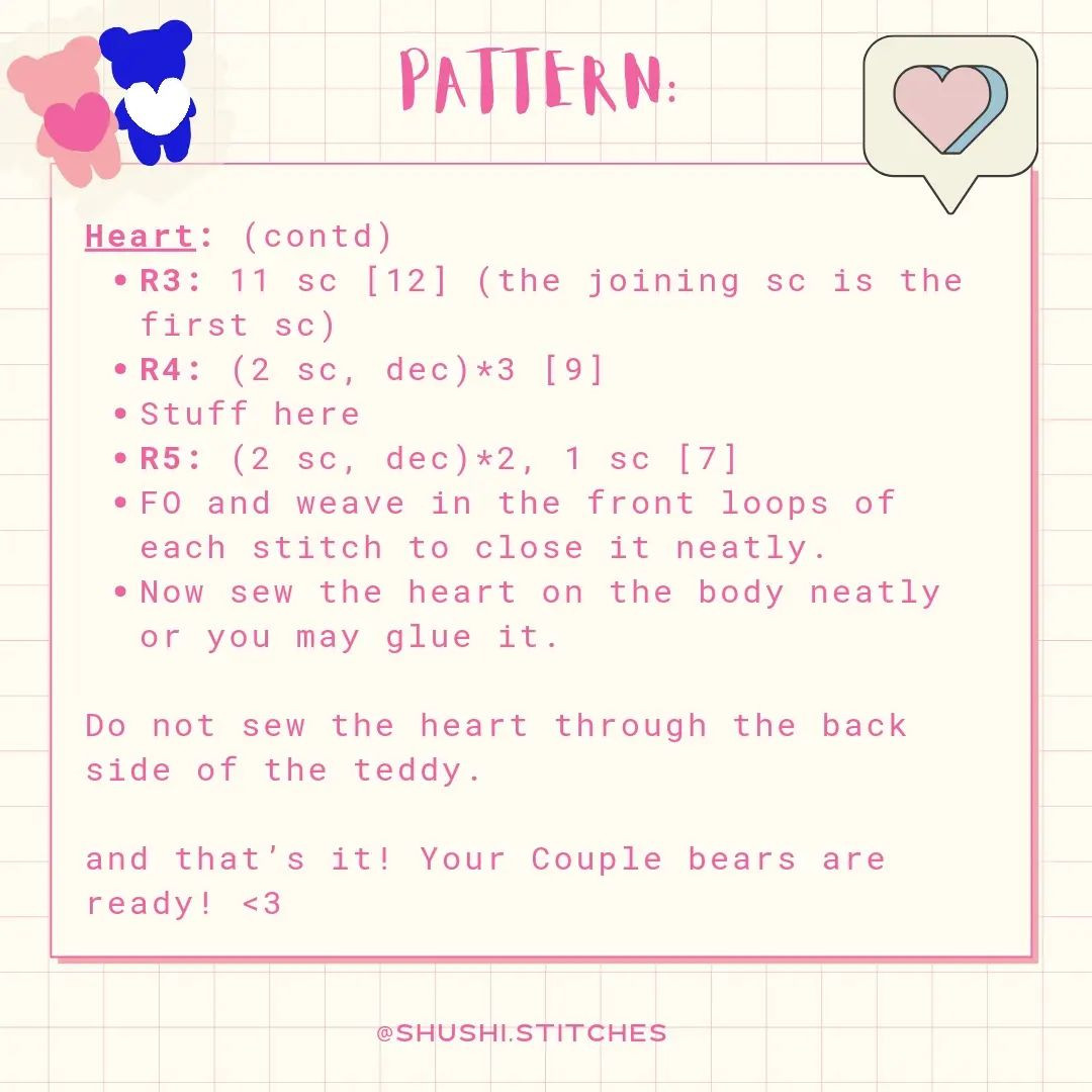 Free Crochet Pattern: Adorable Couple Bear Keychains
