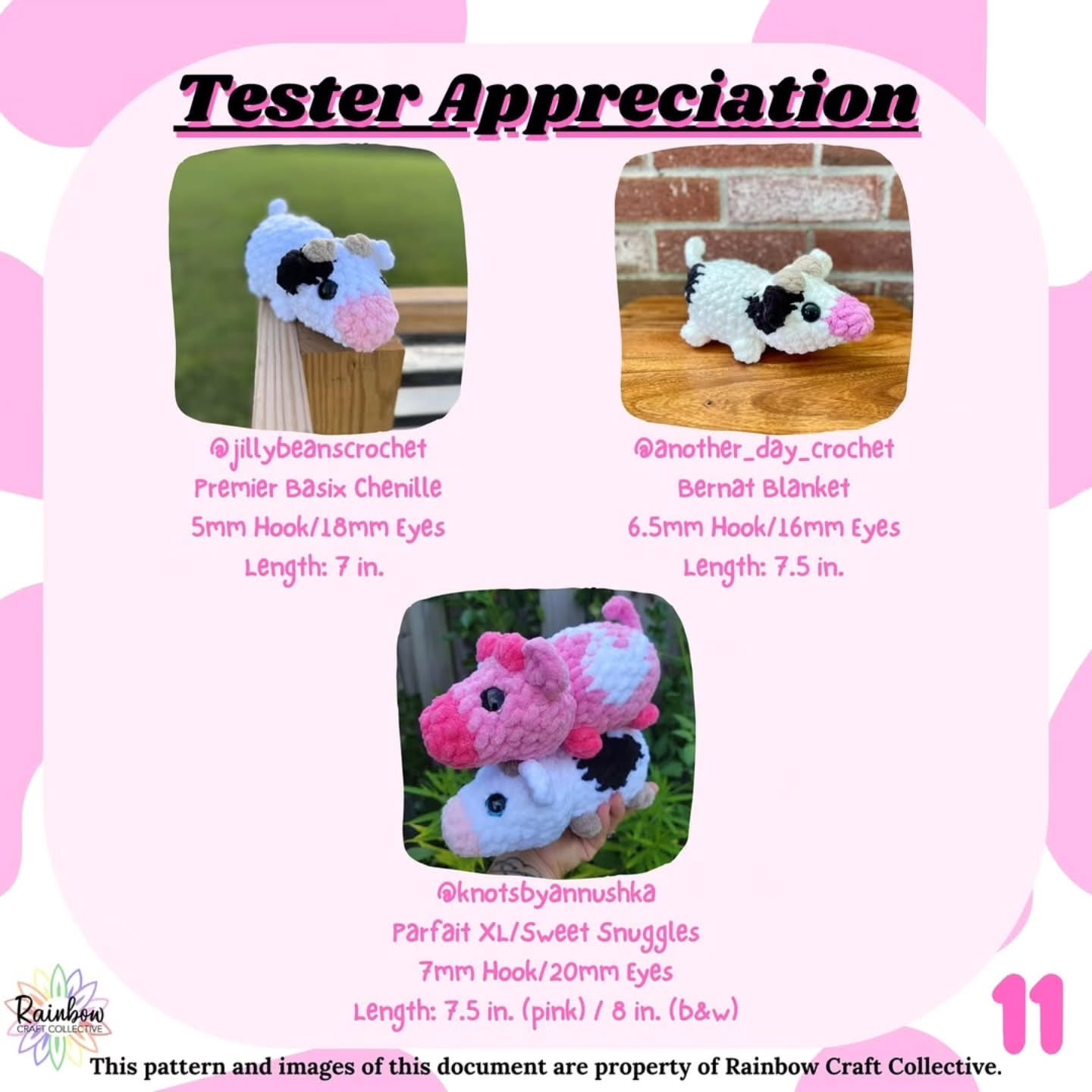"Free Crochet Pattern: Adorable Mini Moo Cows for Crafting Fun"