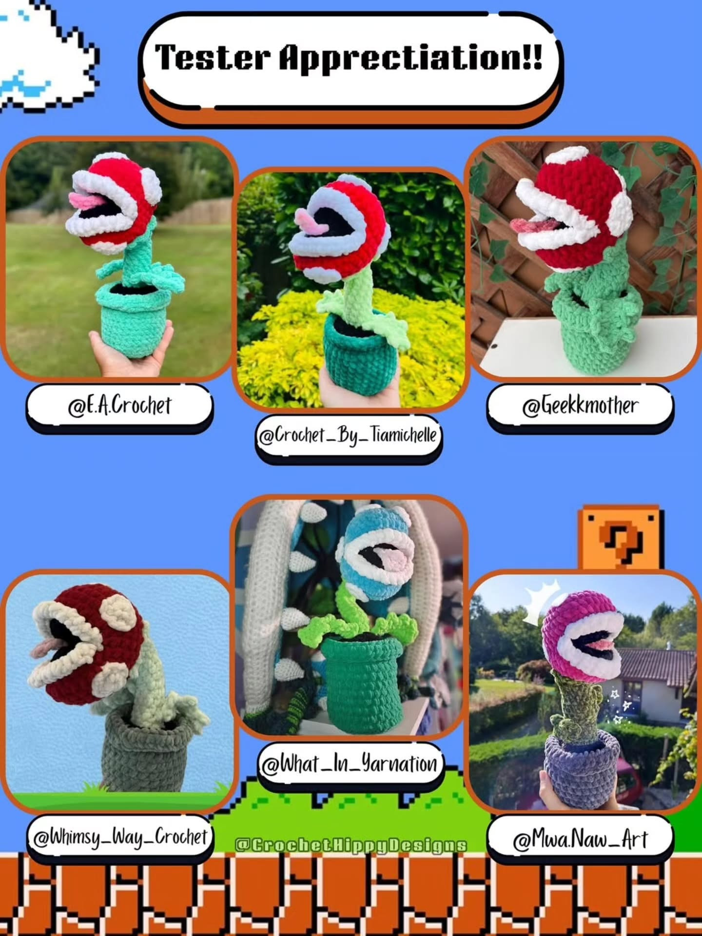 Free Crochet Pattern: Create Your Own Chomp Plant