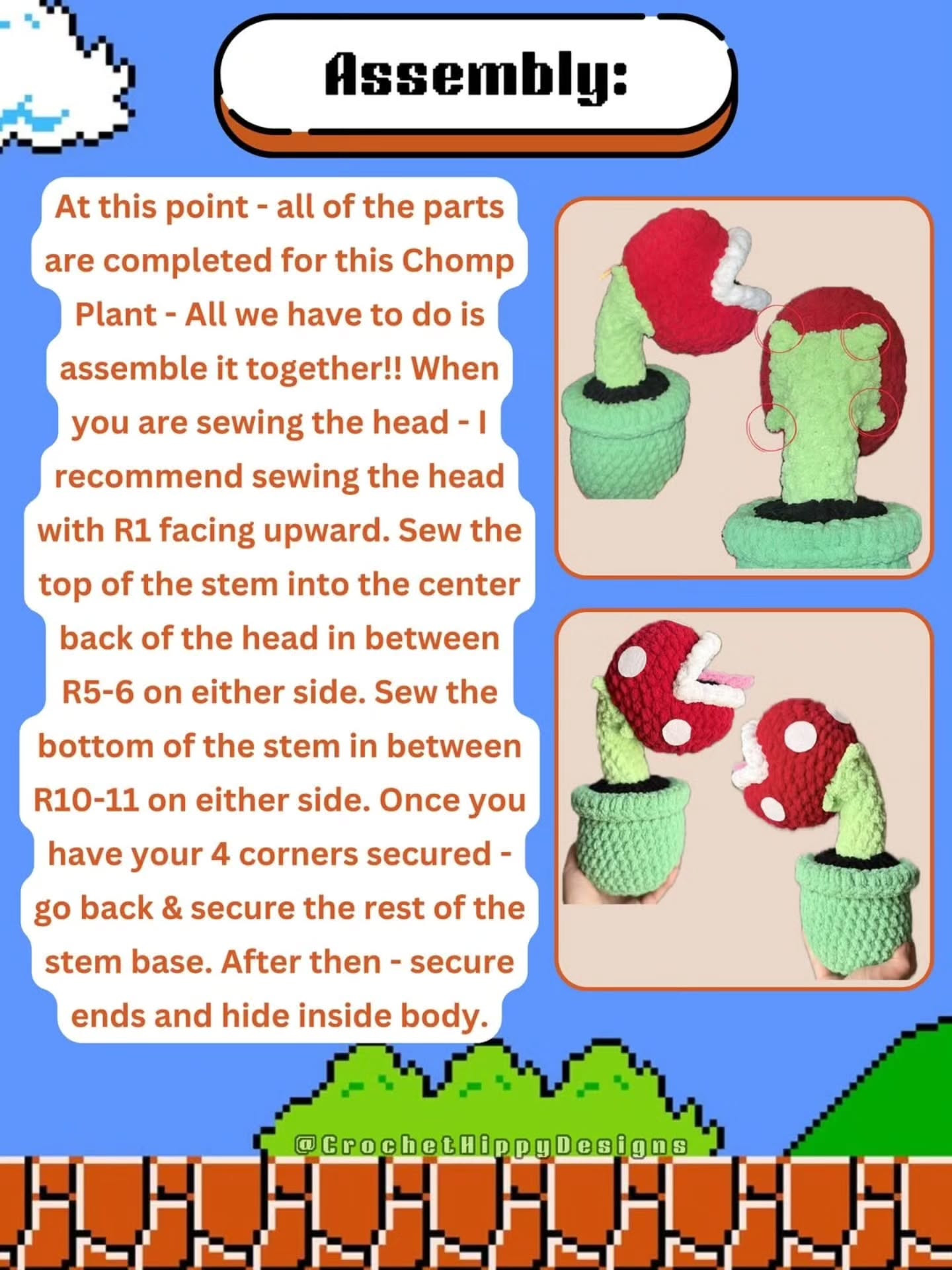Free Crochet Pattern: Create Your Own Chomp Plant
