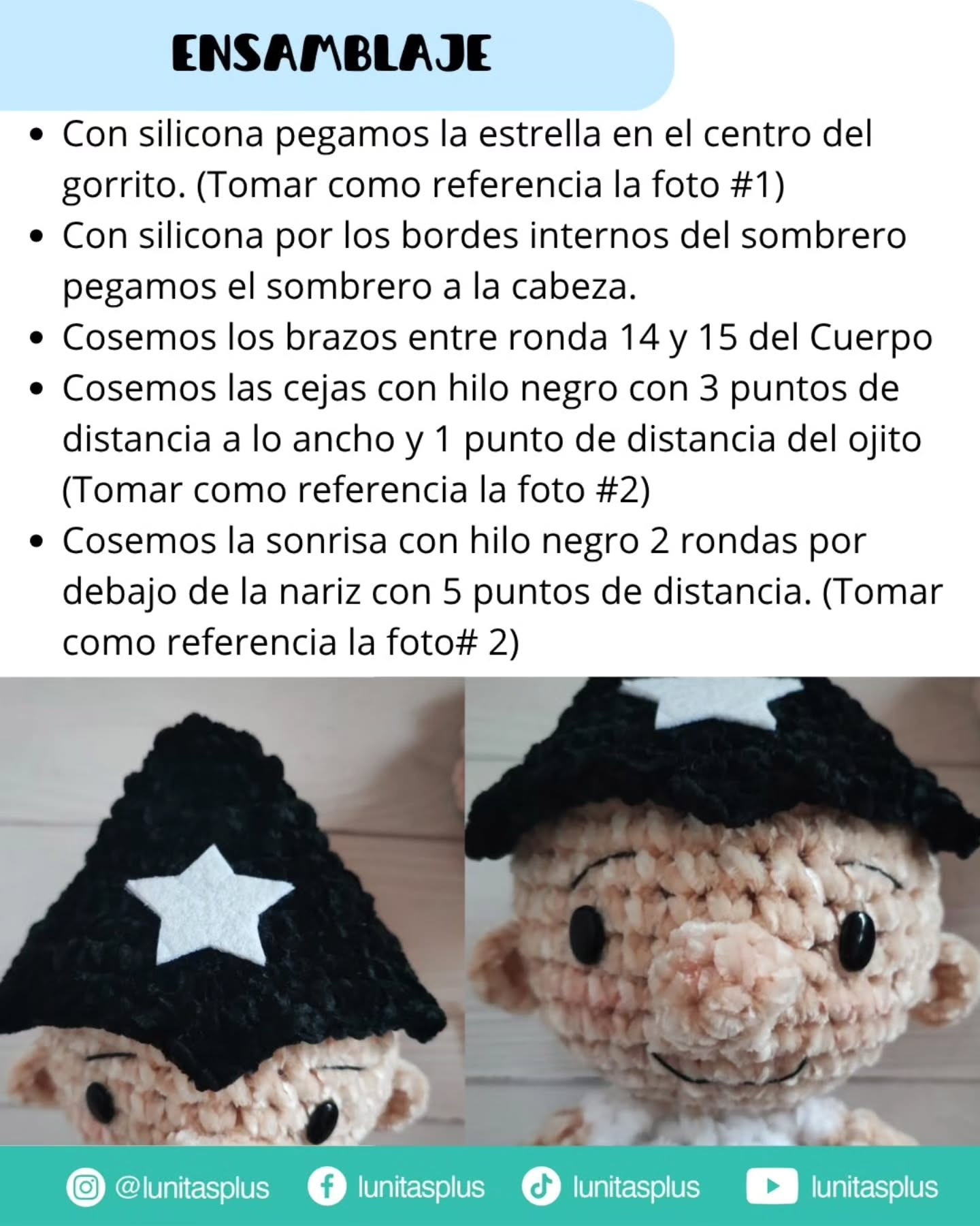 Free Crochet Pattern: Cute Amigurumi Doll with Hat