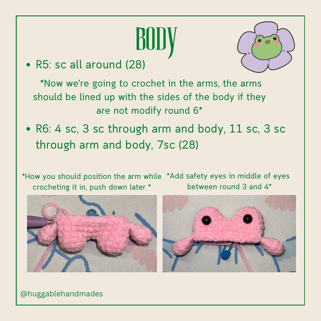 Free Crochet Pattern for a Fairy Frog Plush