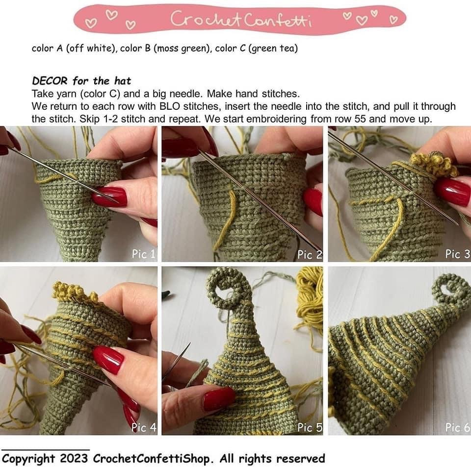 Free Crochet Pattern for Adorable Amigurumi Elf Doll