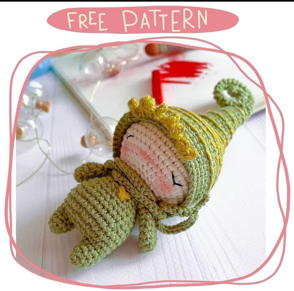 Free Crochet Pattern for Adorable Amigurumi Elf Doll