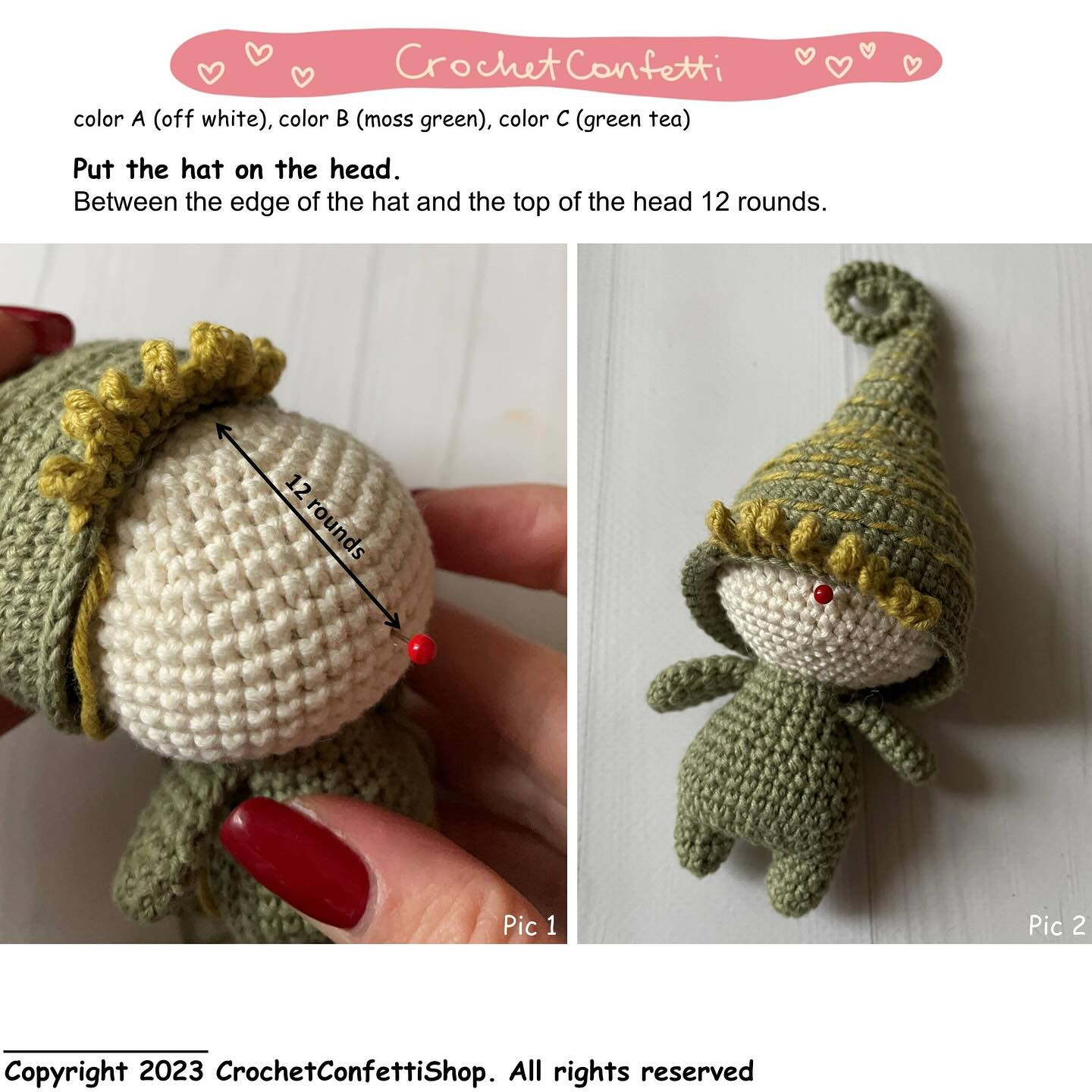 Free Crochet Pattern for Adorable Amigurumi Elf Doll