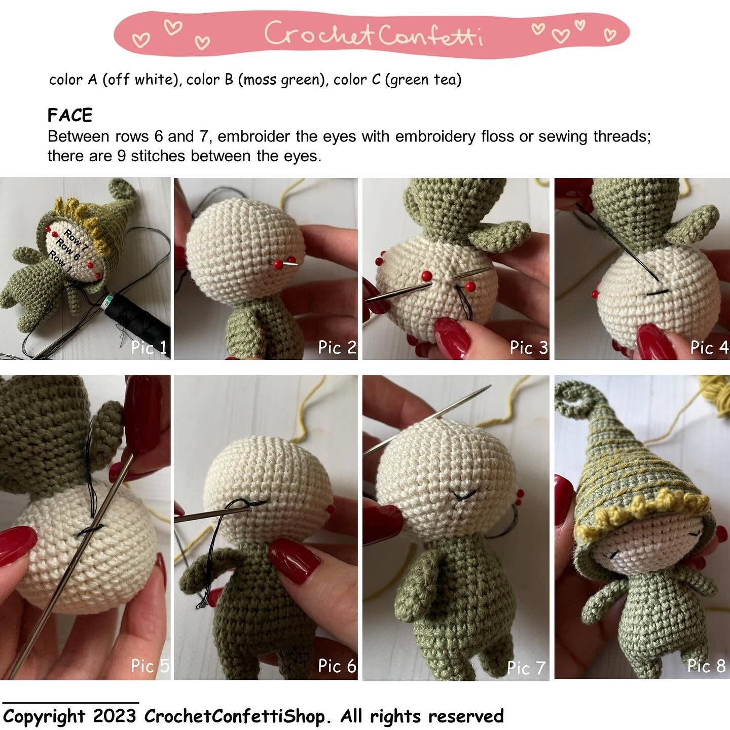 Free Crochet Pattern for Adorable Amigurumi Elf Doll