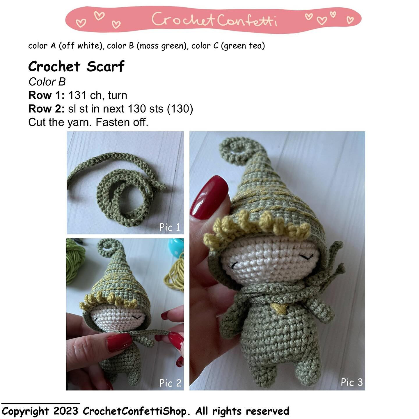 Free Crochet Pattern for Adorable Amigurumi Elf Doll