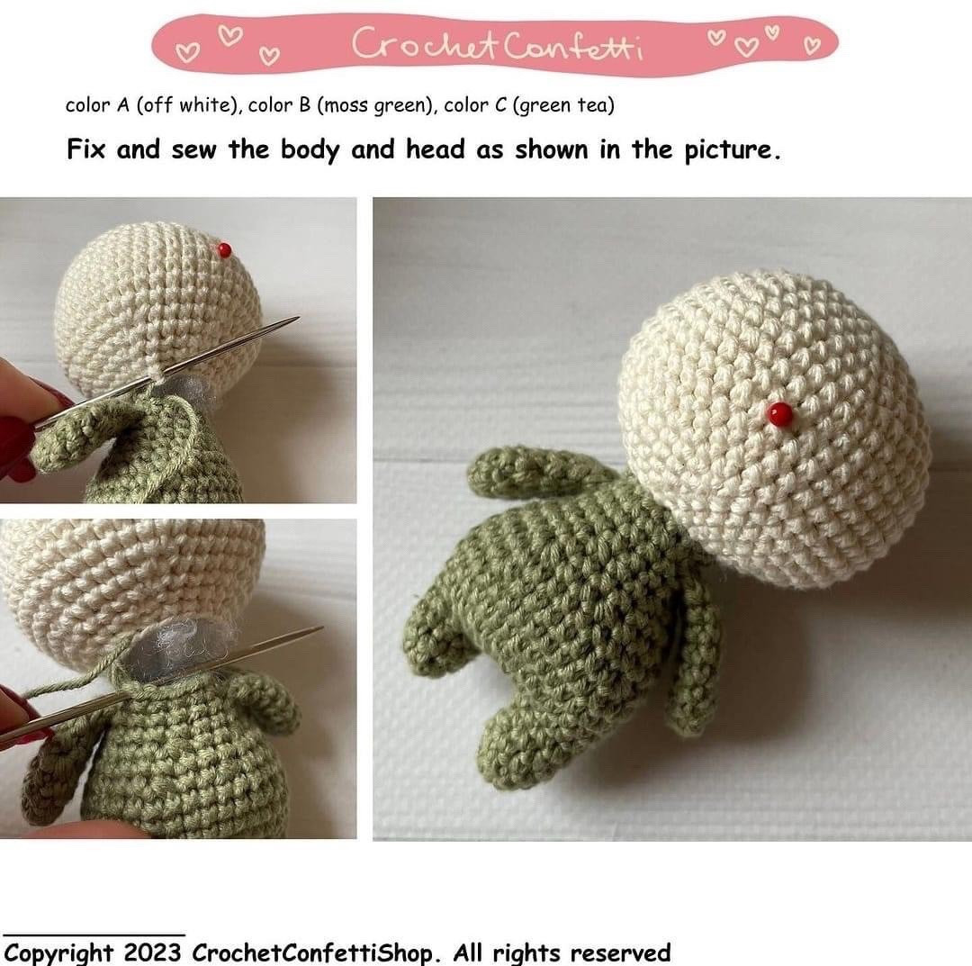 Free Crochet Pattern for Adorable Amigurumi Elf Doll