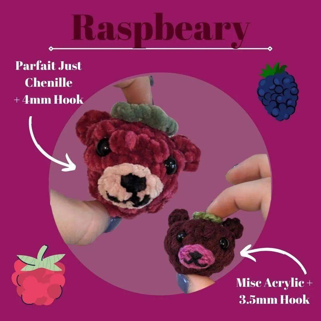 Free Crochet Pattern for Adorable Beary Trio Amigurumi