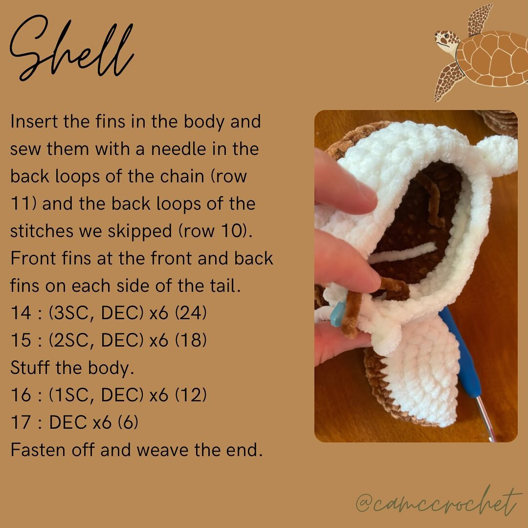 Free Crochet Pattern for Adorable Turtle Amigurumi