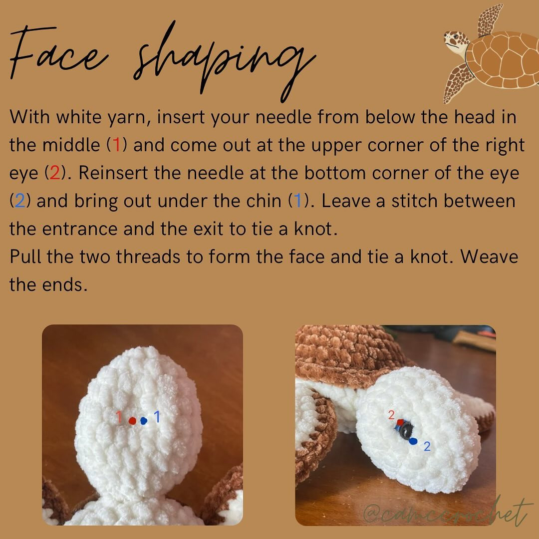 Free Crochet Pattern for Adorable Turtle Amigurumi