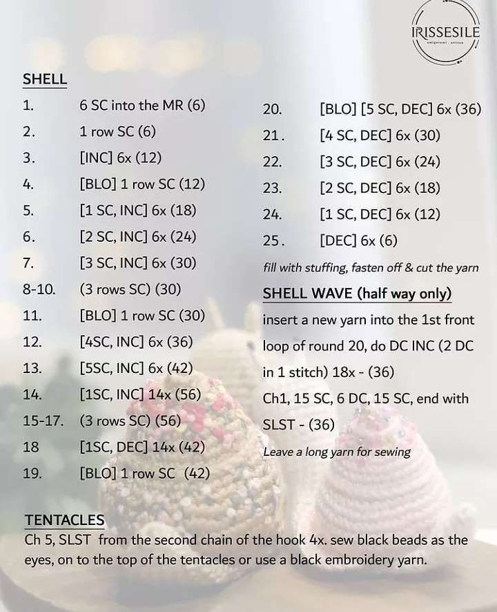 Free Crochet Pattern for Charming Snail Amigurumi