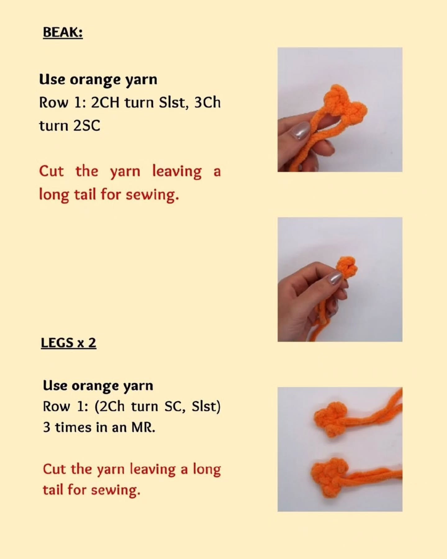 Free Crochet Pattern for Cute Chick with Berry Hat