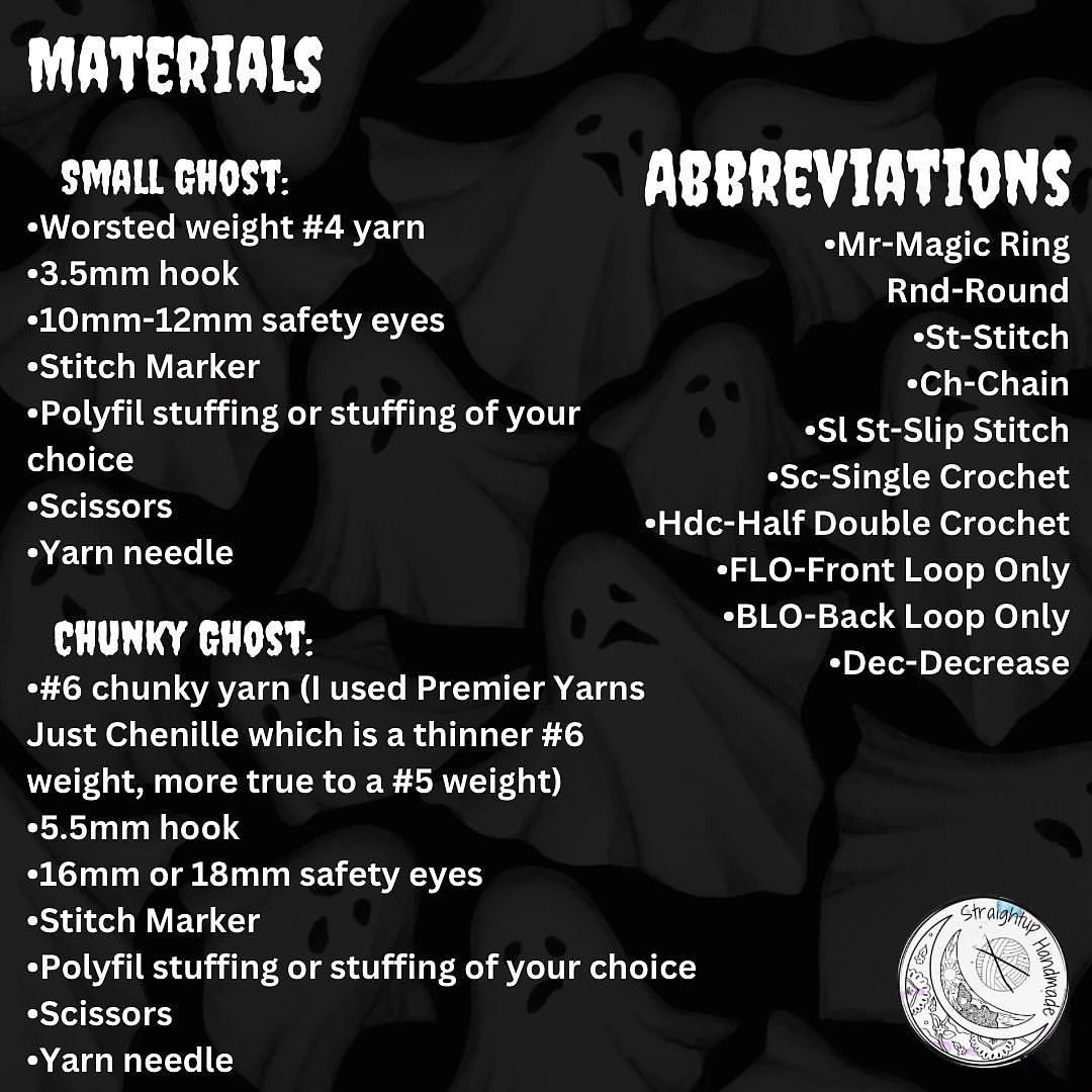 Free Crochet Patterns: Cute Ghost and Octopus Designs