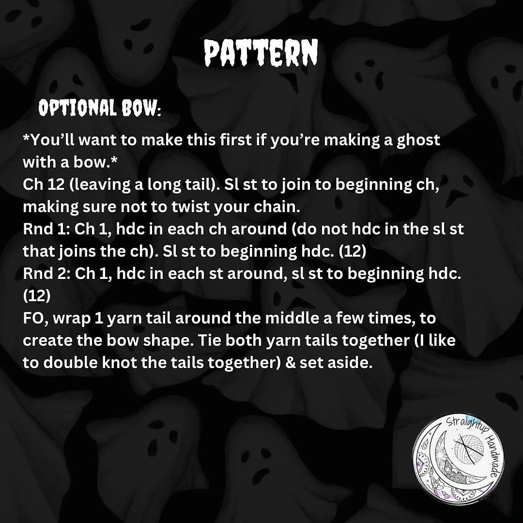 Free Crochet Patterns: Cute Ghost and Octopus Designs