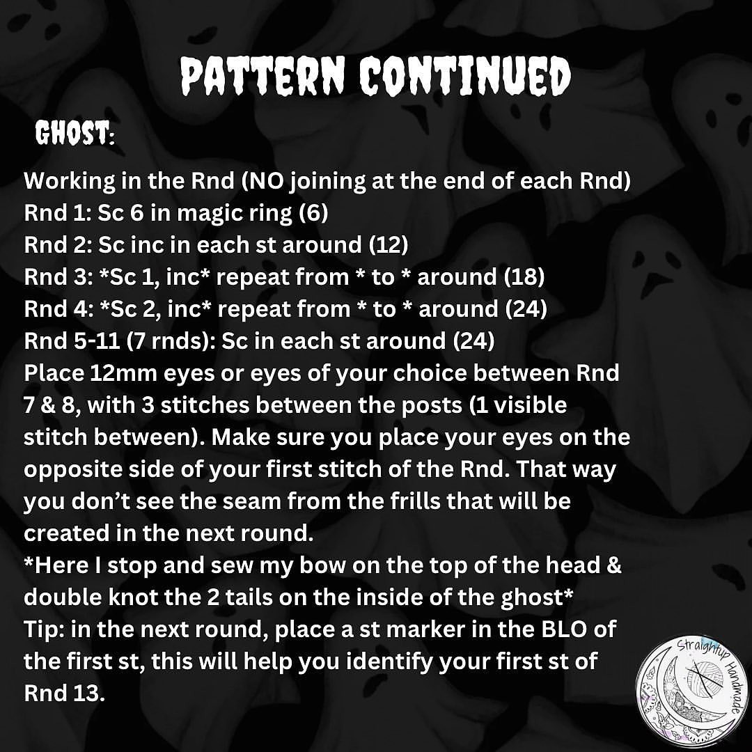 Free Crochet Patterns: Cute Ghost and Octopus Designs
