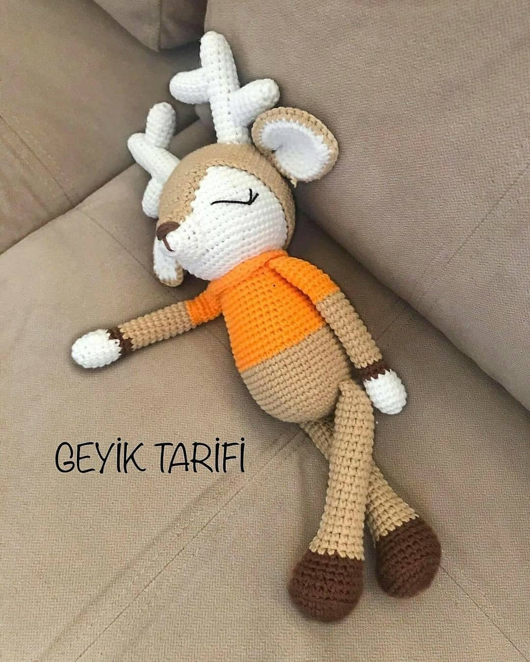 GEYİK AMİGURUMİ ÖRGÜ DESENİ: KOLAY VE SEVİMLİ BİR TASARIM