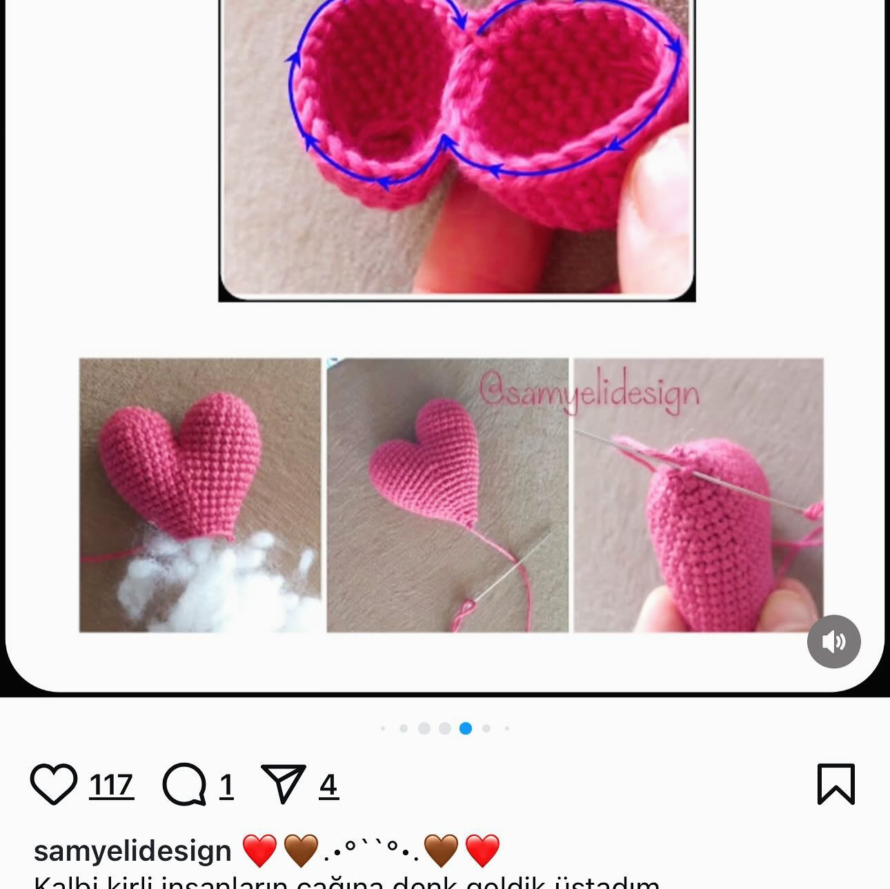 Geyik Temalı Kalp Anahtarlık Tarifi