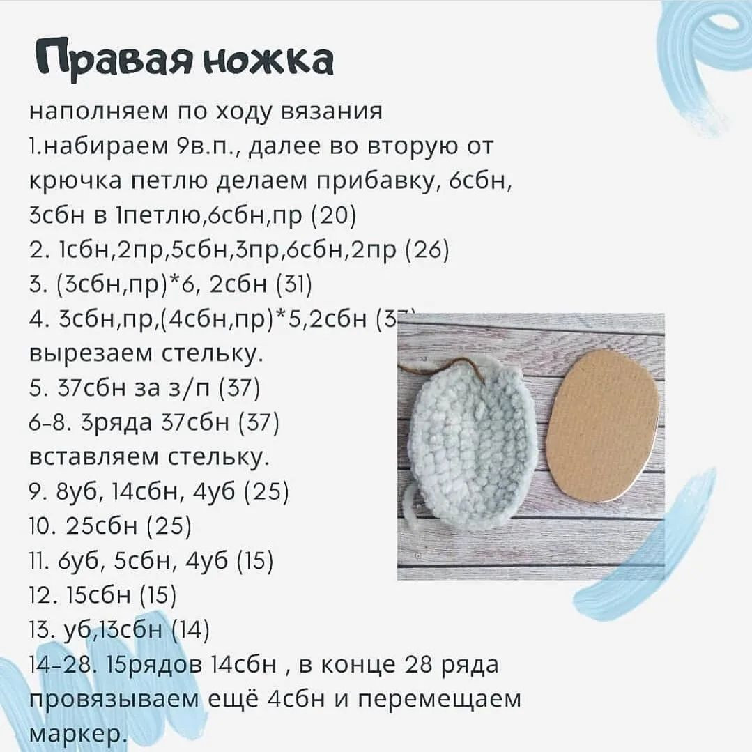Изготовление вязаной игрушки: бесплатная схема медведя