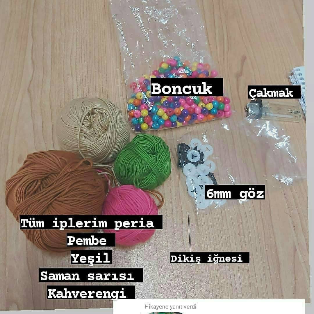Kaktüs Anahtarlık Yapımı İçin Adım Adım Móc Len Kılavuzu