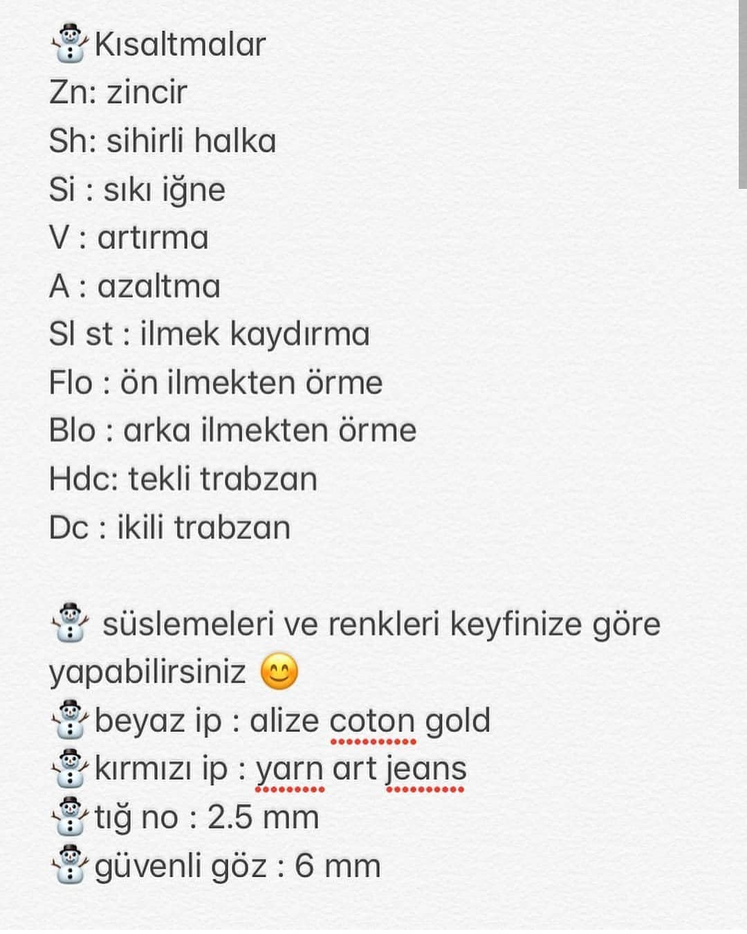 Kardan Adam Amigurumi Yapımı İçin Adım Adım Rehber