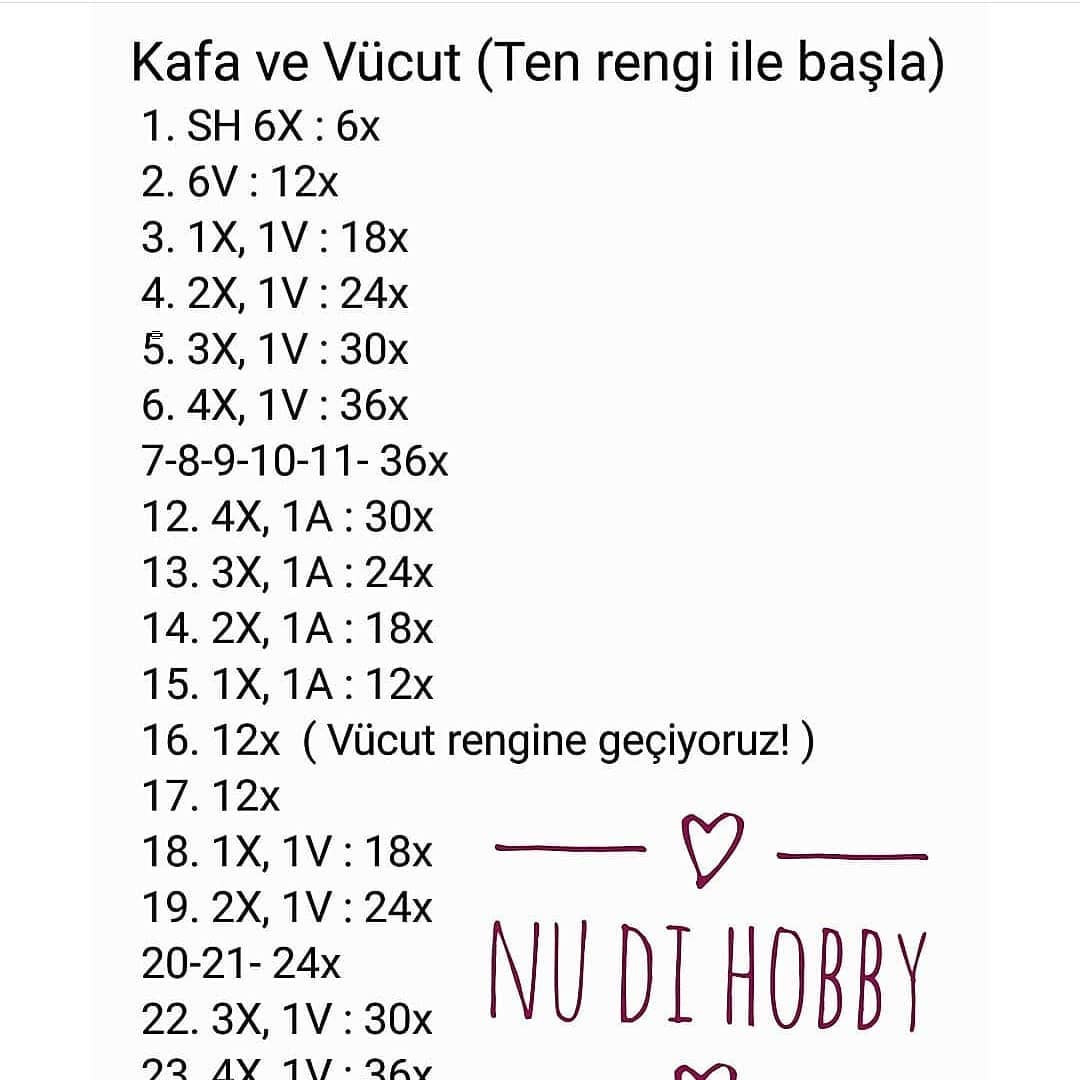 Kepli Kız Amigurumi Tarifi: Renkli ve Sevimli Oyuncak Yapımı