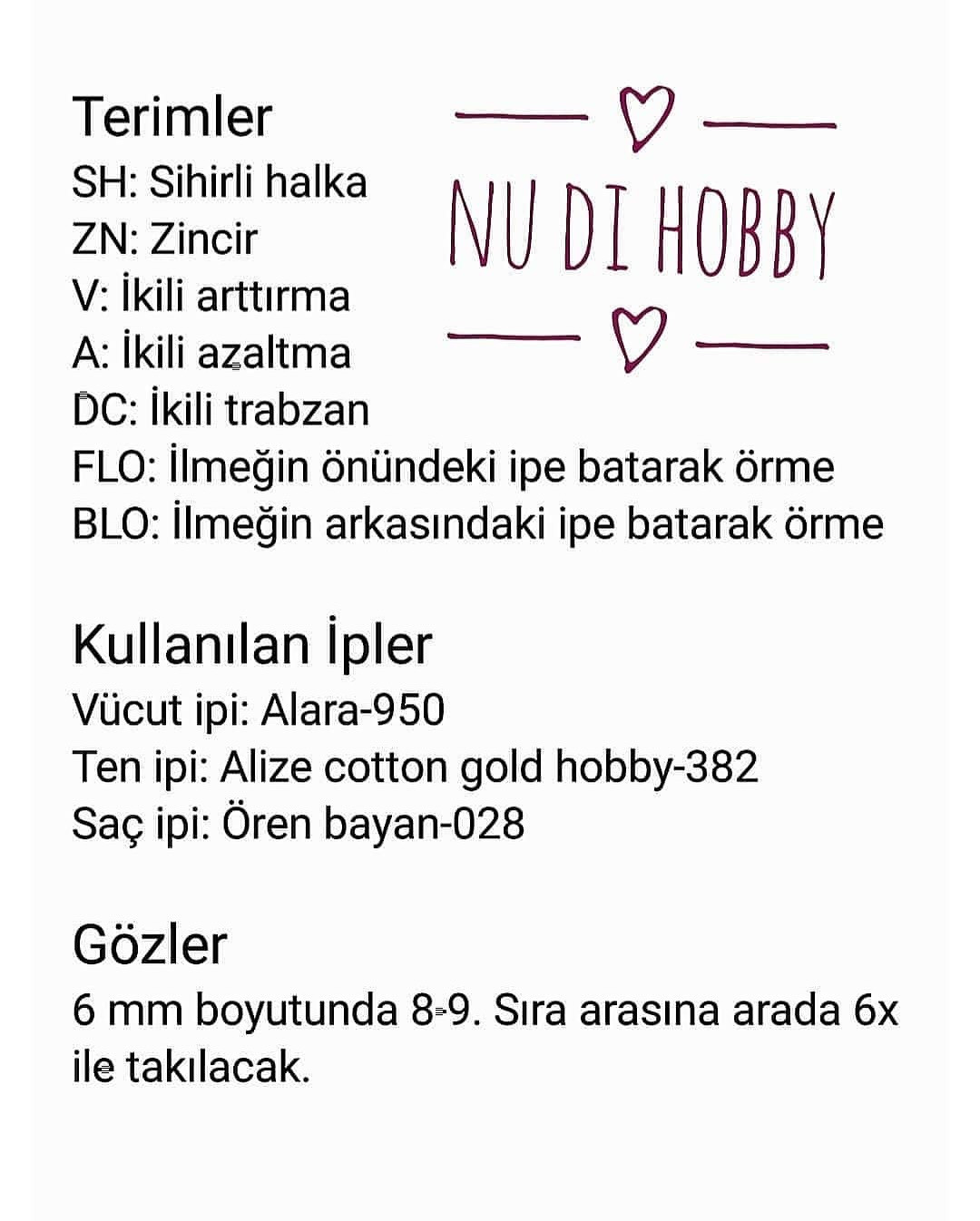 Kepli Kız Amigurumi Tarifi: Renkli ve Sevimli Oyuncak Yapımı