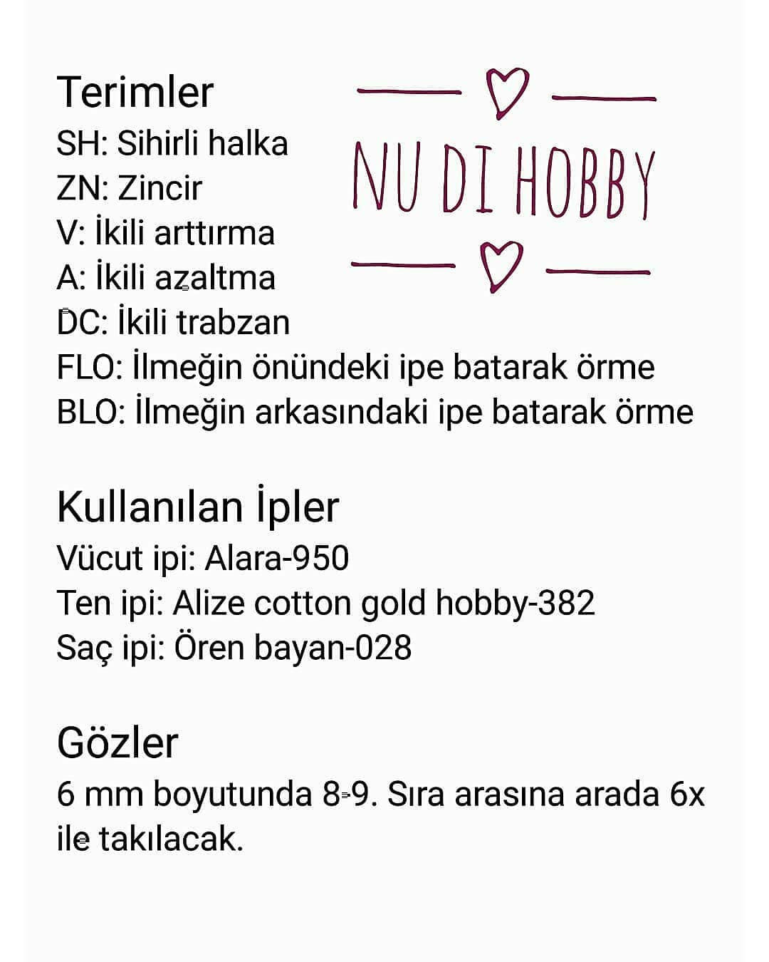 Kepli Kız Amigurumi Tarifi: Renkli ve Sevimli Oyuncak Yapımı