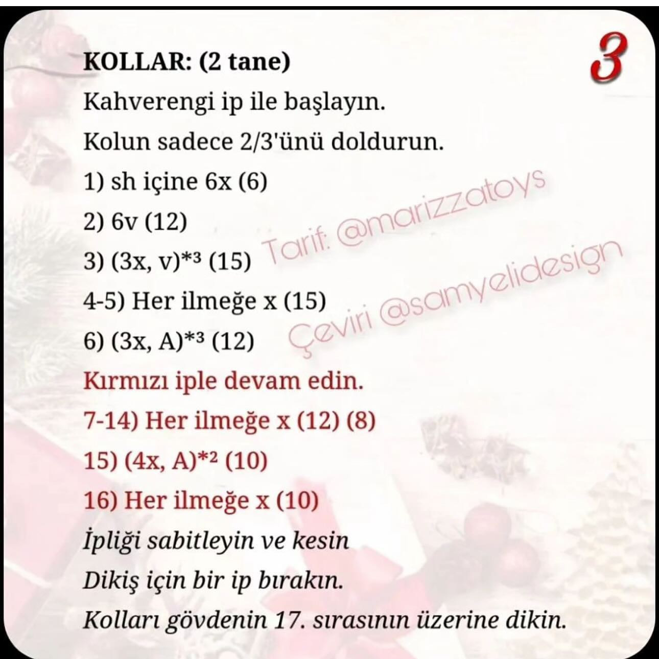 Kış Ruhu: Sevimli Geyik Amigurumi Tarifi