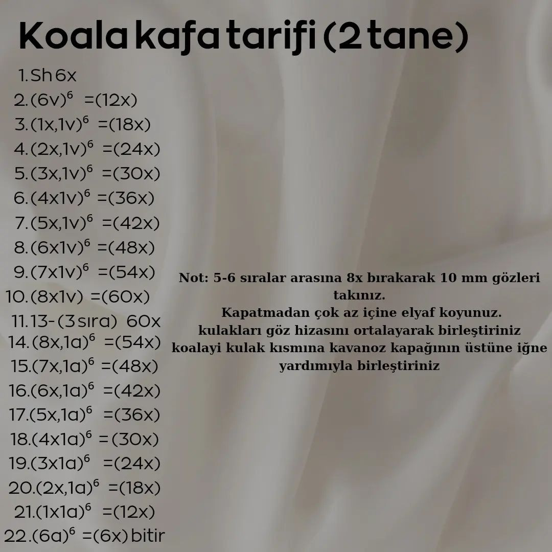 Koala Kulaklık Tarifi: Ücretsiz ve Eğlenceli Makarna Modeli