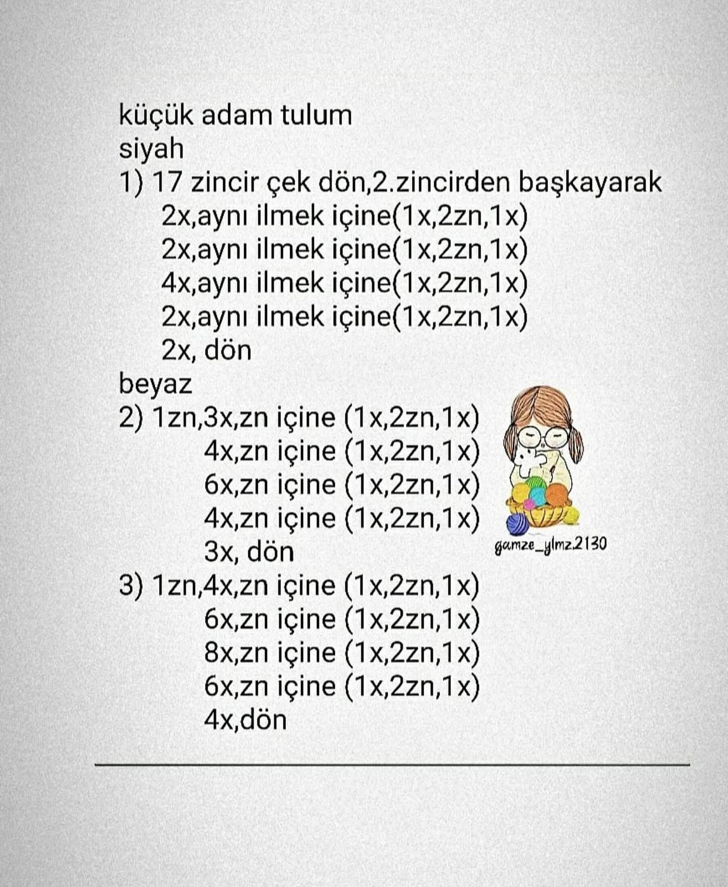 Küçük Amigurumi Bebekler İçin Renkli ve Eğlenceli Makyaj Tarifi