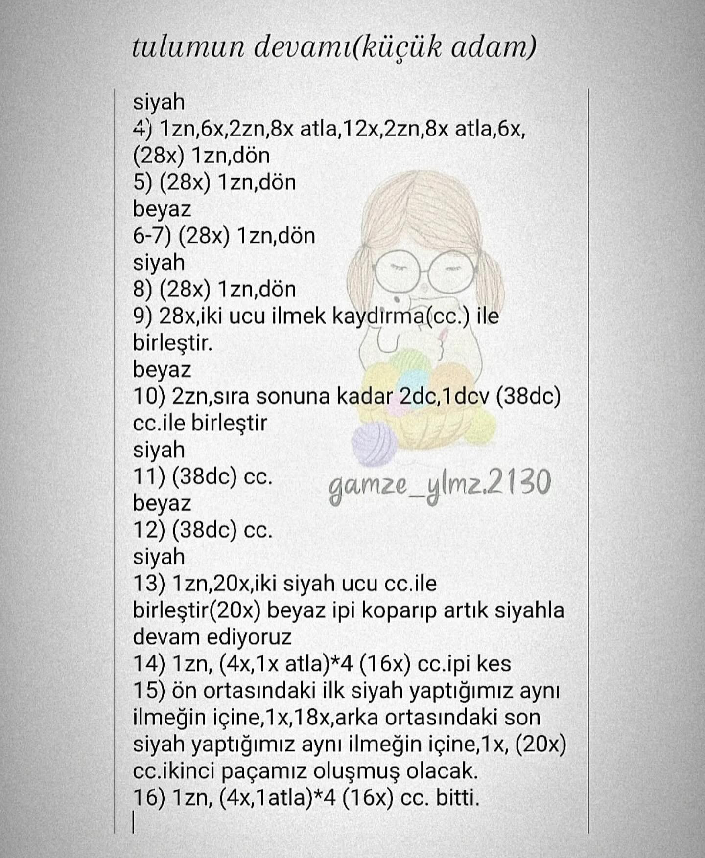 Küçük Amigurumi Bebekler İçin Renkli ve Eğlenceli Makyaj Tarifi