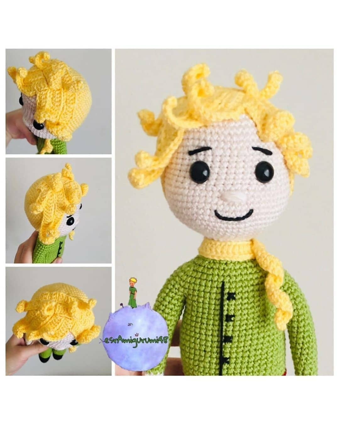 Küçük Prens Amigurumi Yapım Kılavuzu: Adım Adım Talimatlar