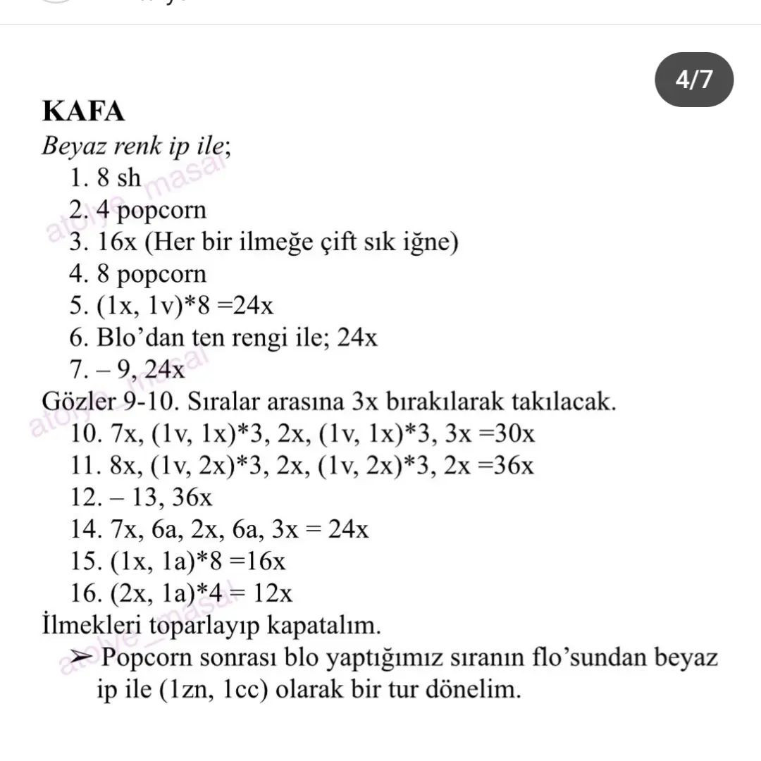Kuzu Şeklinde Sevimli Kitap Ayracı Makarna Tarifi