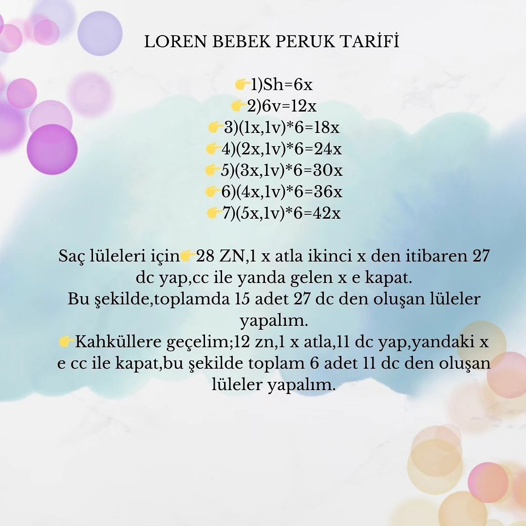 Loren Bebek Amigurumi Ücretsiz Tarifi - İlk Bölüm