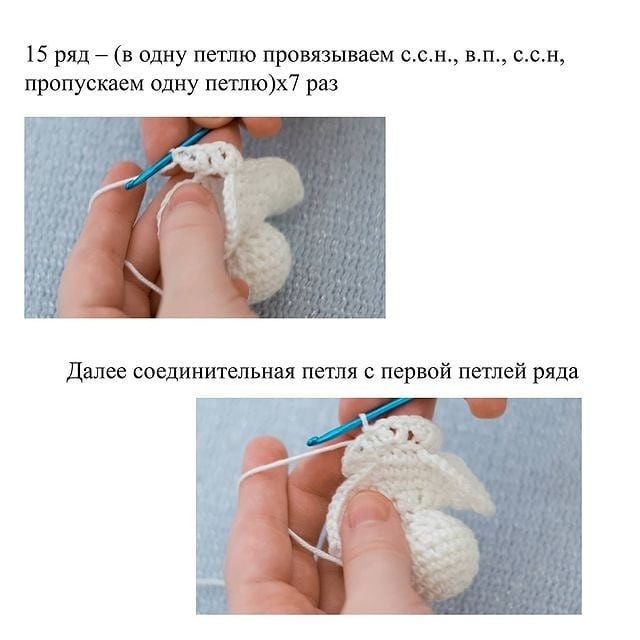 Мастер-класс: Вязание крючком Рождественских ангелов