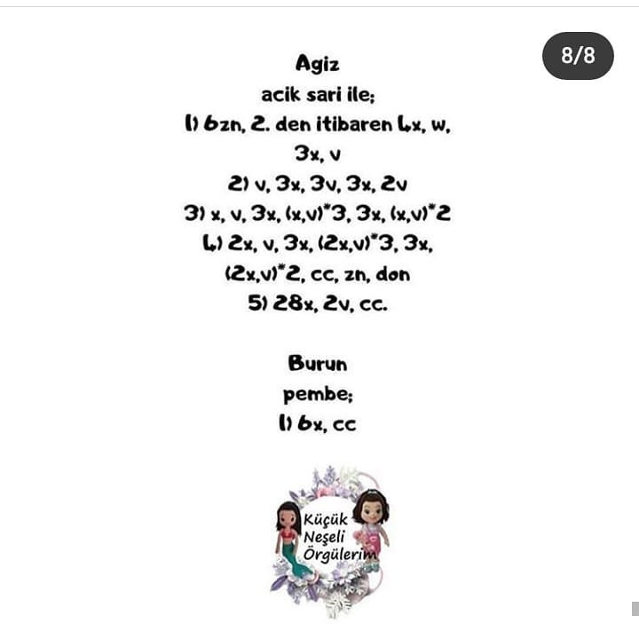 Mincir Oyuncak İçin Sevimli Amigurumi Örgü Tarifi