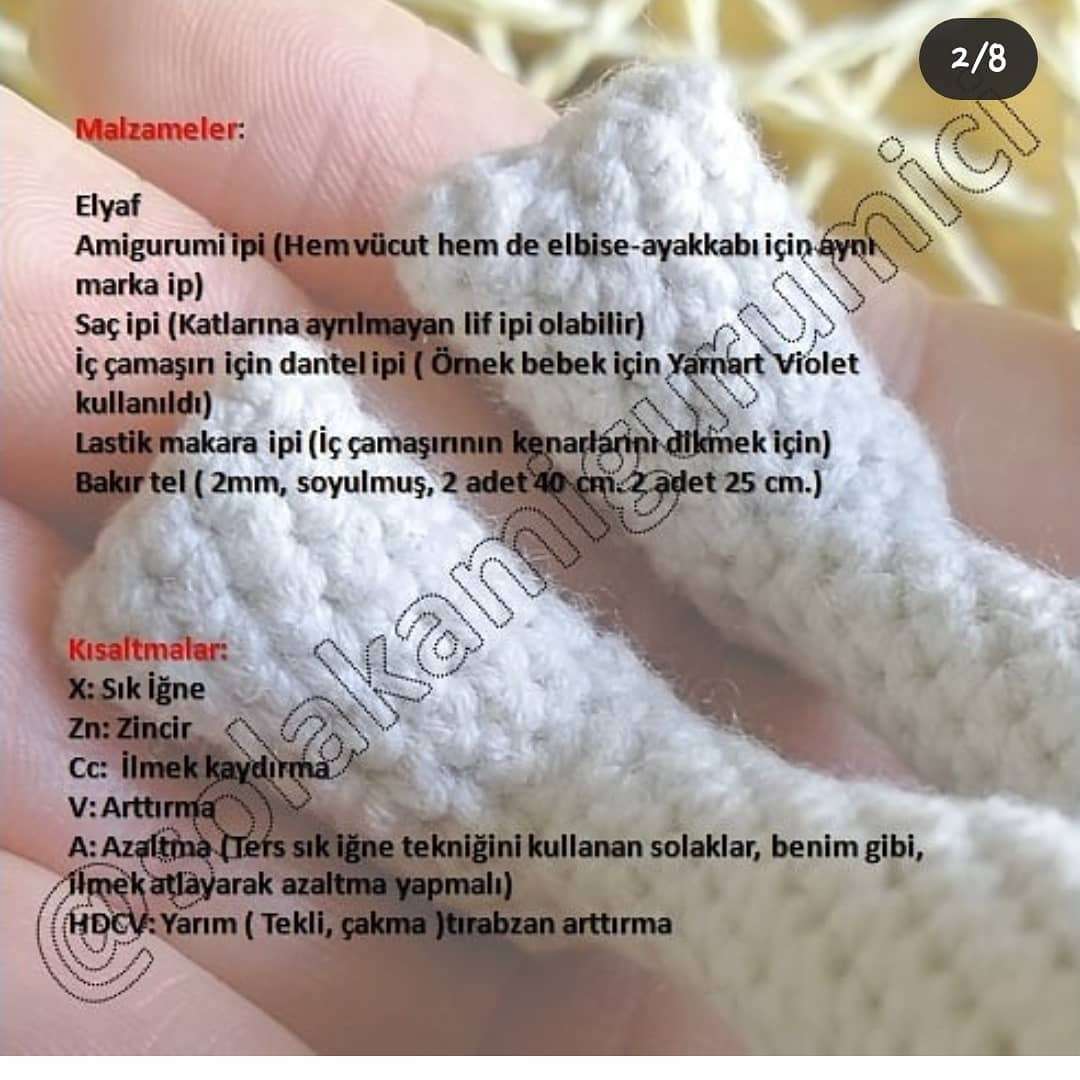 Mira Bebek İçin Detaylı Amigurumi Örgü Kılavuzu