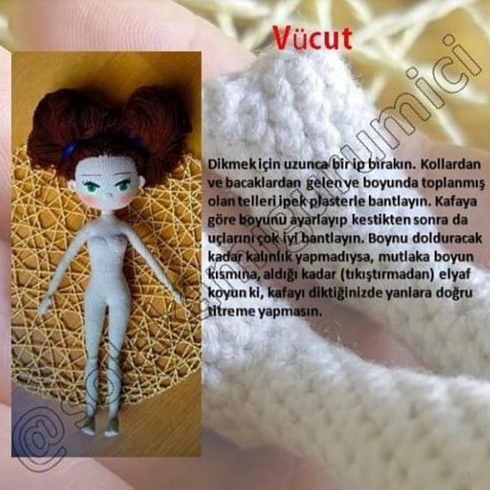 Mira Bebek İçin Detaylı Amigurumi Örgü Kılavuzu