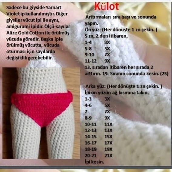 Mira Bebek İçin Detaylı Amigurumi Örgü Kılavuzu