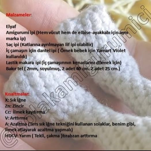 Mira Bebek İçin Detaylı Amigurumi Örgü Kılavuzu