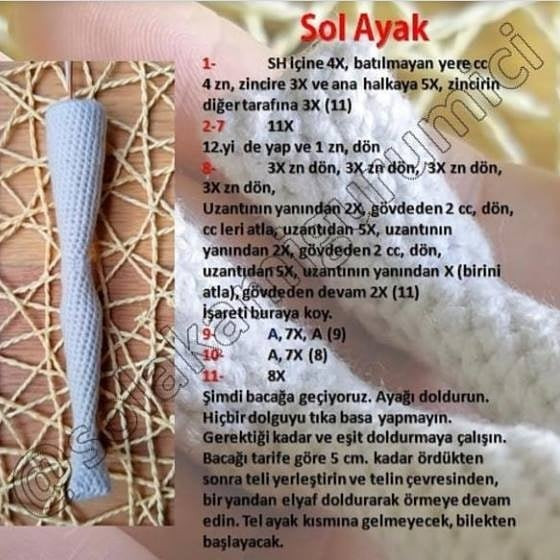 Mira Bebek İçin Detaylı Amigurumi Örgü Kılavuzu