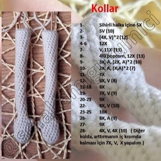 Mira Bebek İçin Detaylı Amigurumi Örgü Kılavuzu