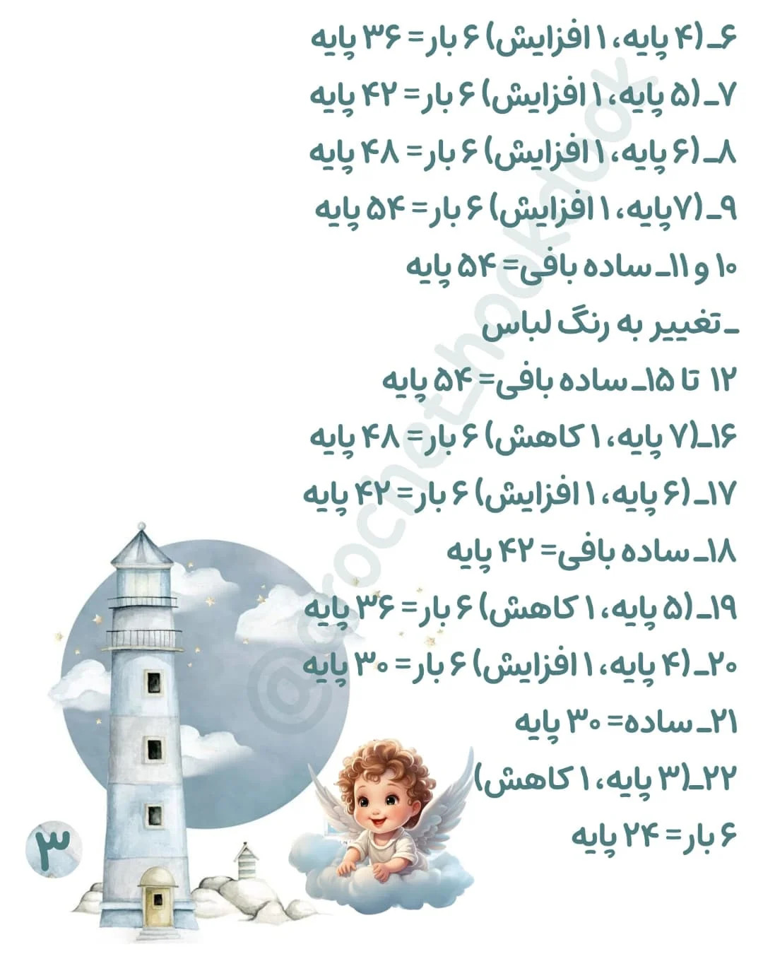 متن آموزشی قلاب‌بافی عروسک‌های کوچک با جزییات زیبا