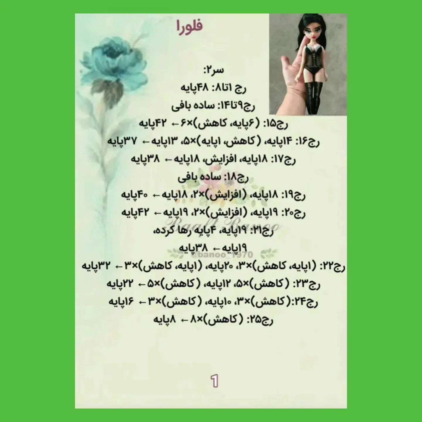 متن کامل برای ساخت عروسک بافتنی شیک و مدرن