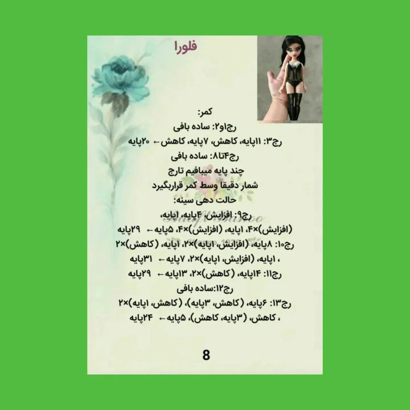 متن کامل برای ساخت عروسک بافتنی شیک و مدرن