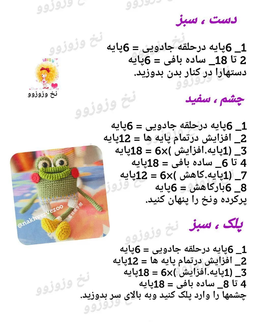 متن قلاب‌بافی قورباغه شاد و زنده